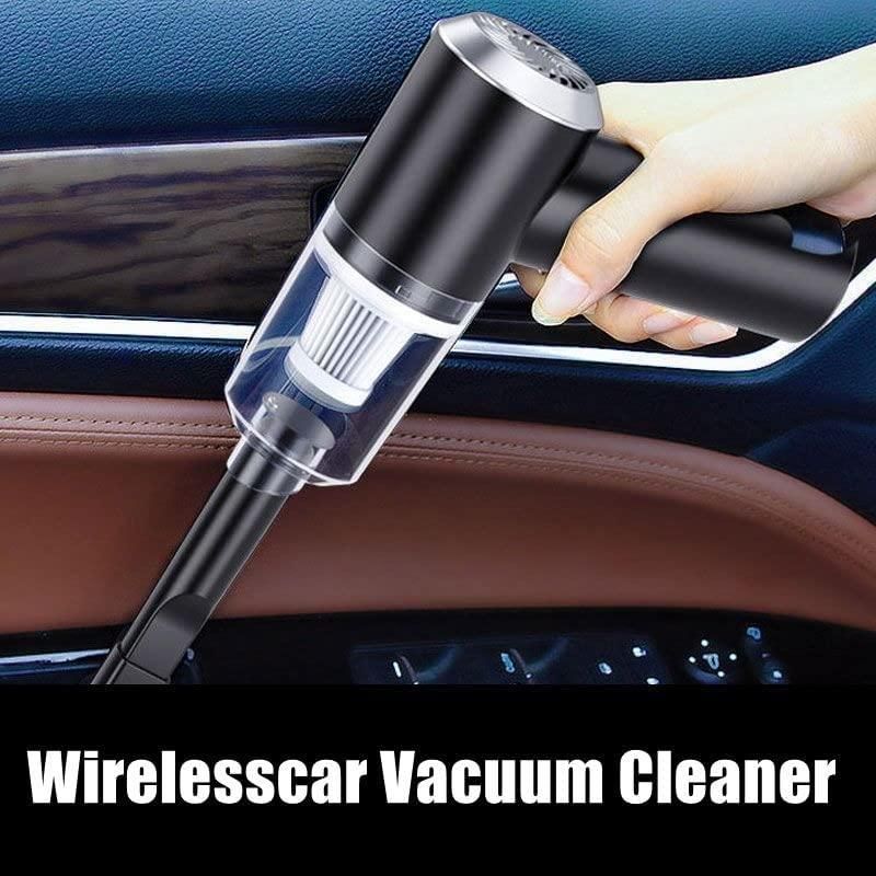 Portable Wireless Air Duster & Mini Vacuum Cleaner