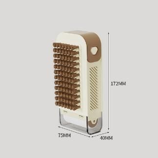 Multifunctional Non-Slip Soap Box with Built-In Brush & Foam Maker