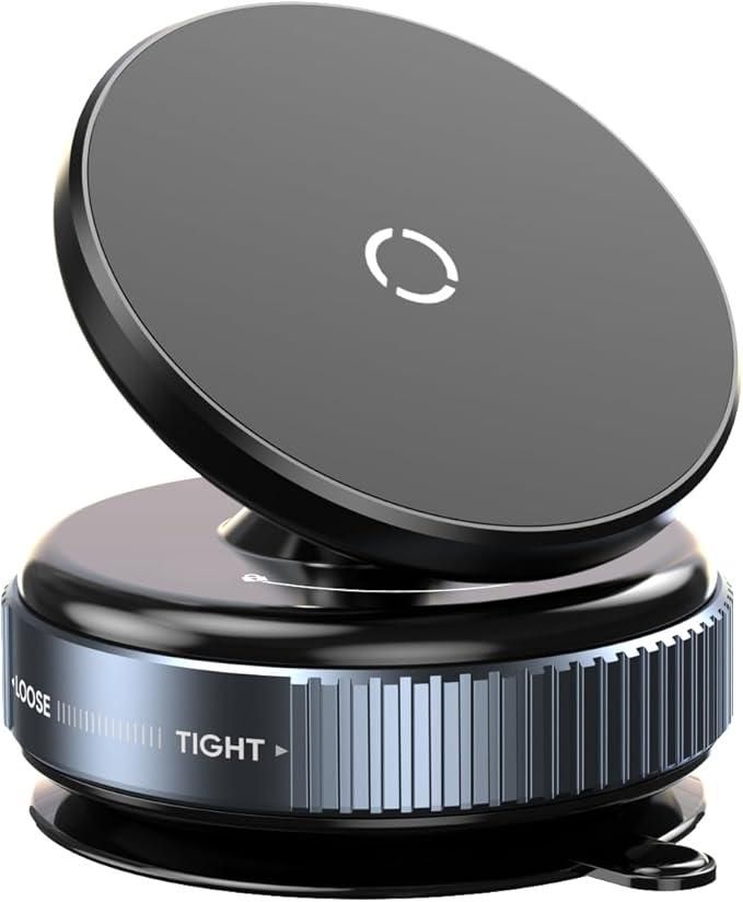 Magnetic 360° Suction Phone Holder (No Adhesive Needed!)