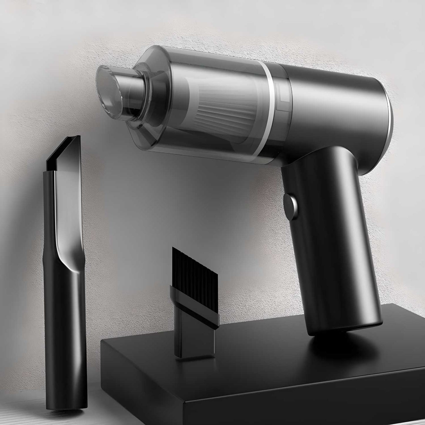 Portable Wireless Air Duster & Mini Vacuum Cleaner