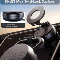 Vacuum Suction Magnetic Phone Bracket