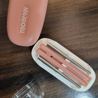 Portable Stainless Steel Spoon & Chopsticks Set – Travel, Office & Camping Cutlery