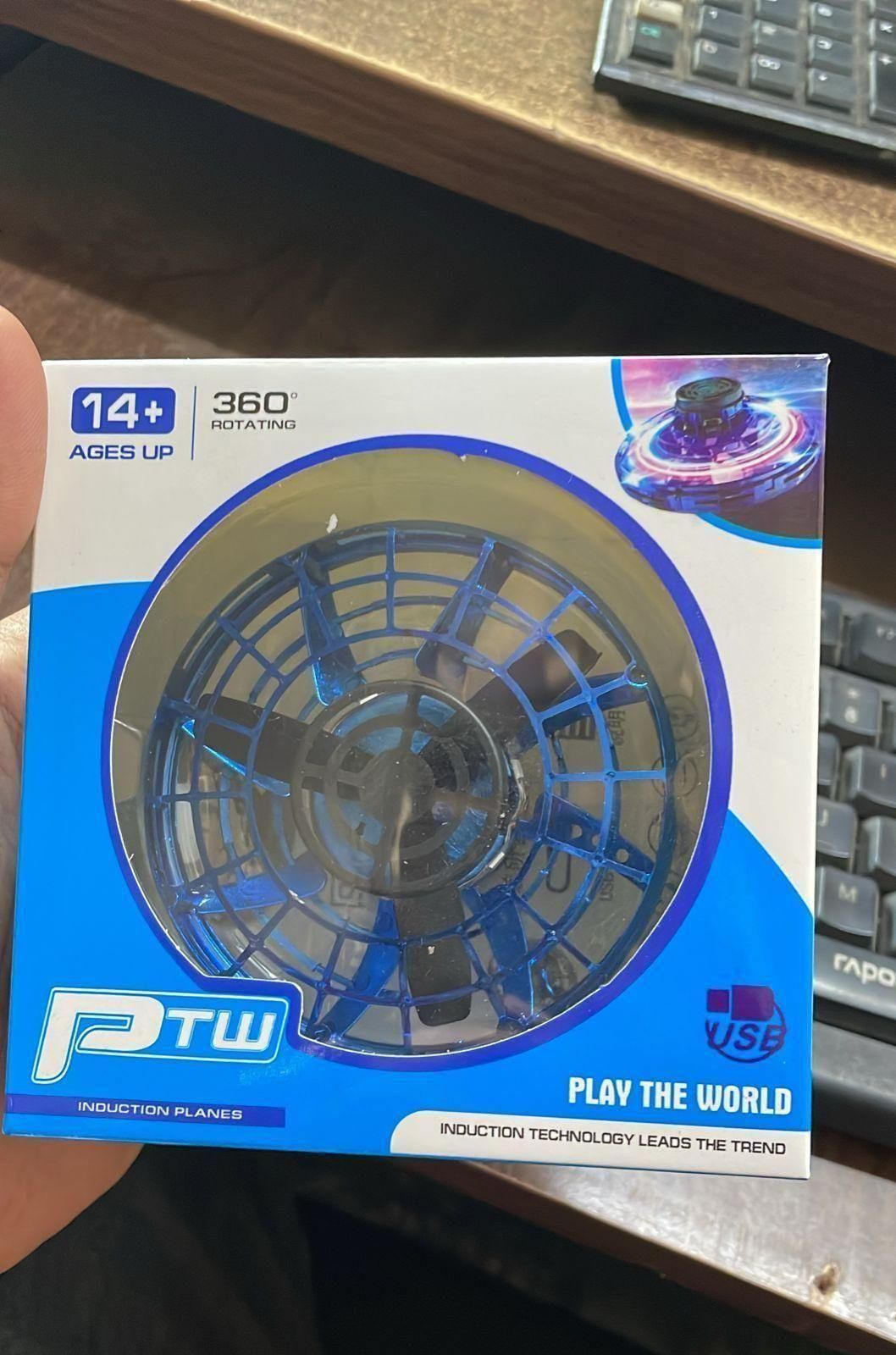 Magic Flying Orb Spinner Toy – Colorful Hover & Spin Outdoor Fun for Kids (Multicolor)