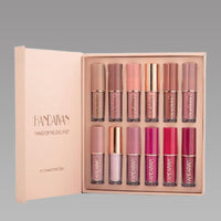 Velvet Matte Liquid Lipstick Set of 12 | Waterproof, Smudge-Proof & Long-Lasting Multicolor Lipsticks for Women