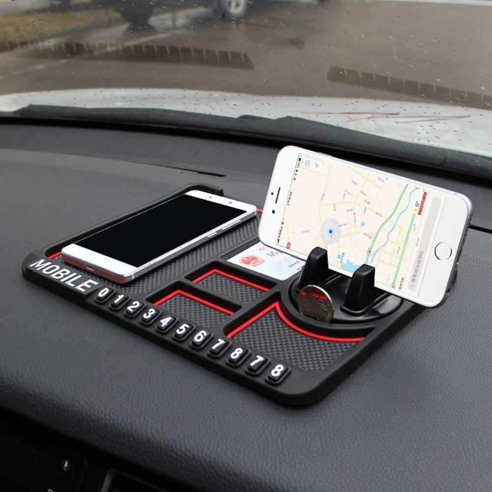 HSR™ Anti-Slip Dashboard Mobile Holder with Parking Number Display