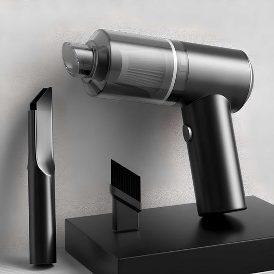 Portable Wireless Air Duster & Mini Vacuum Cleaner