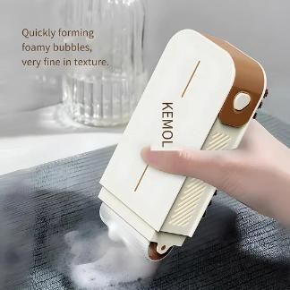 Multifunctional Non-Slip Soap Box with Built-In Brush & Foam Maker