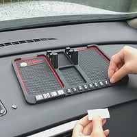 HSR™ Anti-Slip Dashboard Mobile Holder with Parking Number Display