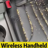 Portable Wireless Air Duster & Mini Vacuum Cleaner