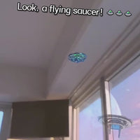 Magic Flying Orb Spinner Toy – Colorful Hover & Spin Outdoor Fun for Kids (Multicolor)