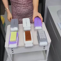 Multifunctional Non-Slip Soap Box with Built-In Brush & Foam Maker
